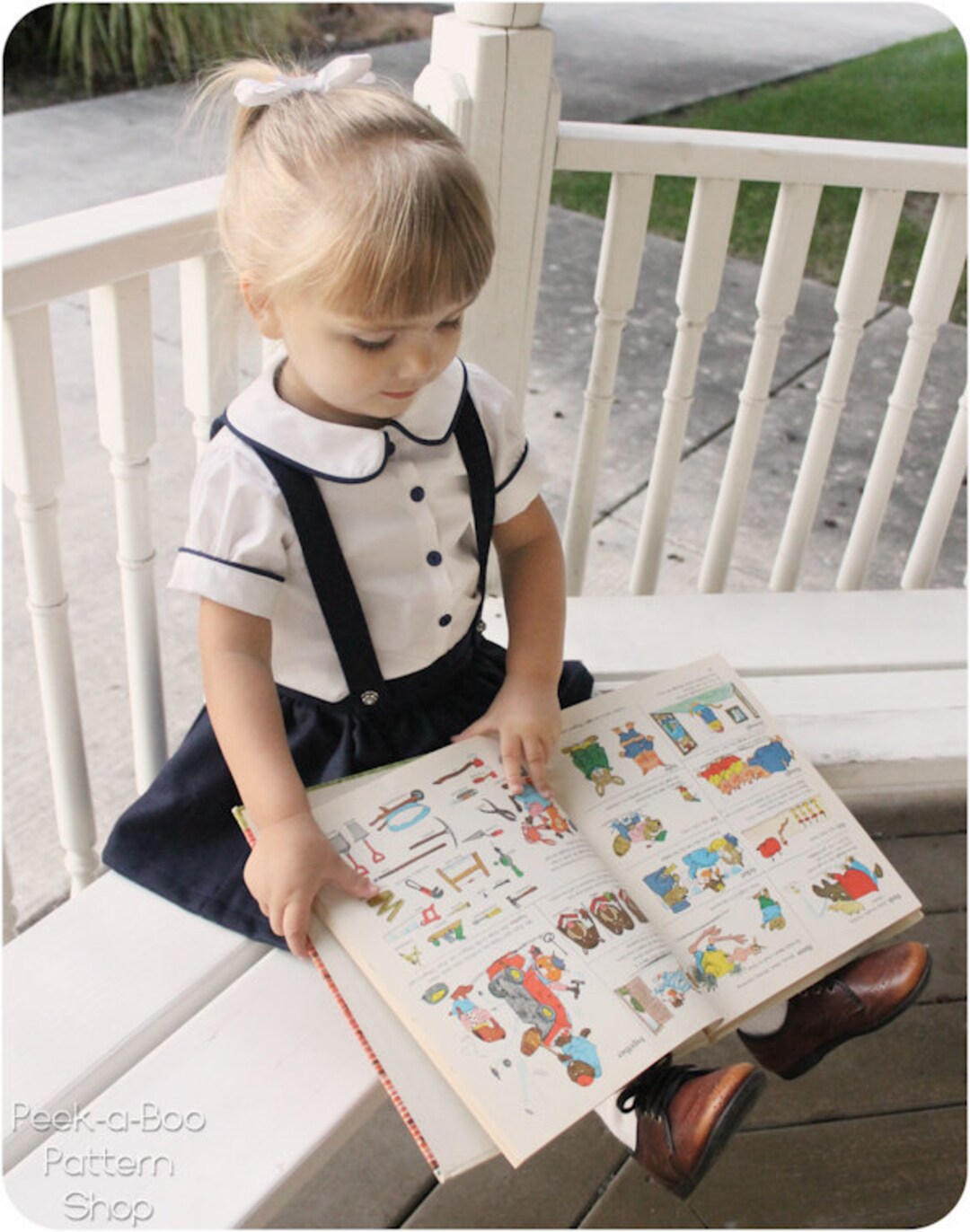 Molly Schoolgirl Blouse Girls Blouse Pattern, Baby & Toddler Blouse