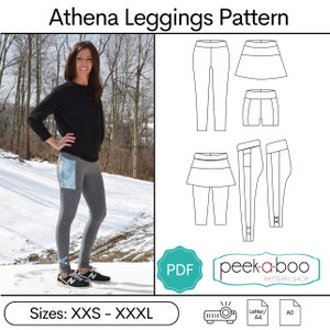 Athena Women&#39;s Leggings Pattern