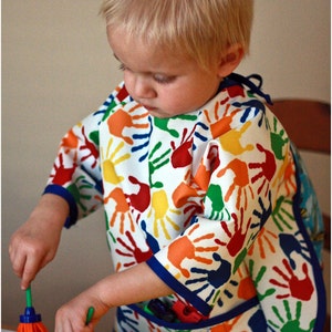Art Smock Pattern / Children's Art Smock Pattern / Art Smock / Art Smock Pattern for Kids / Smock / Art Apron Pattern image 3