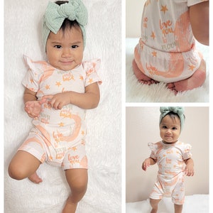 Snuggle Bug Envelope Back Romper Sewing Pattern - Etsy