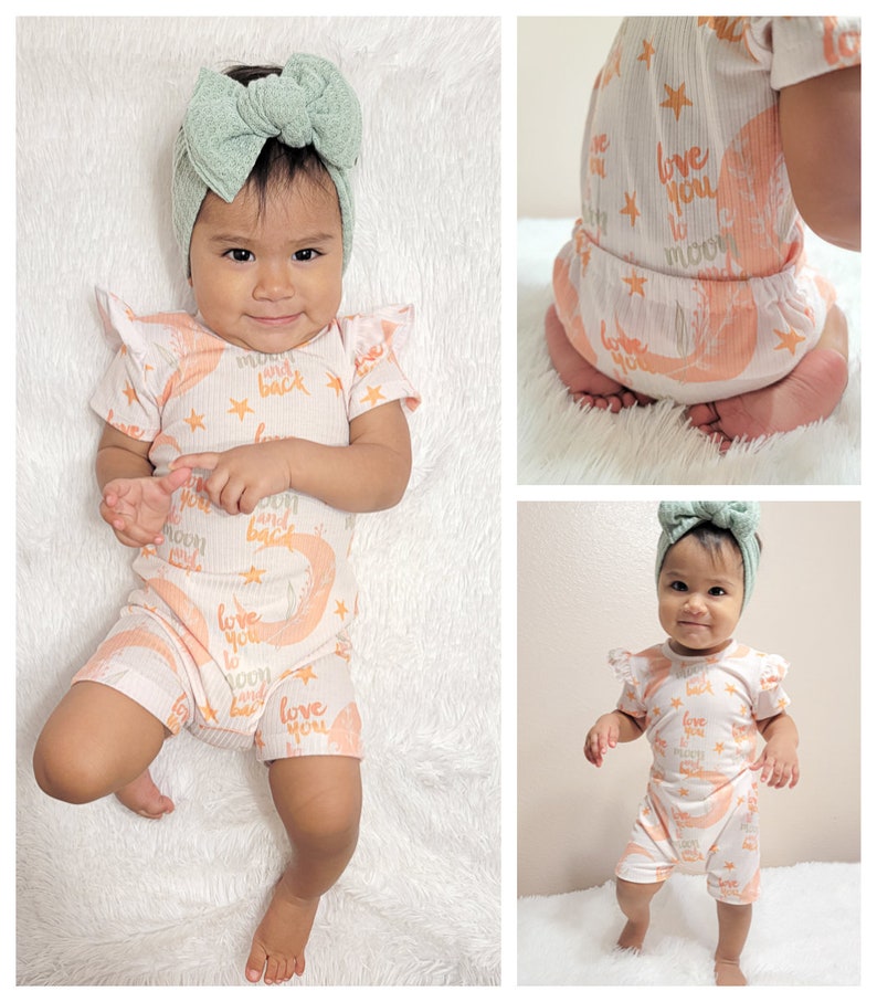 Snuggle Bug Envelope Back Romper Sewing Pattern image 3