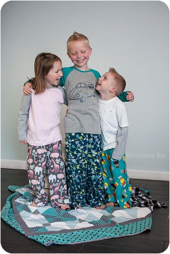 Pajama Party Pants: Pajama Pants Sewing Pattern