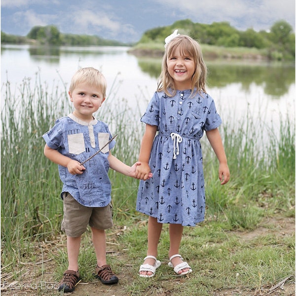 Cape Cod Shirt & Dress Sewing Pattern