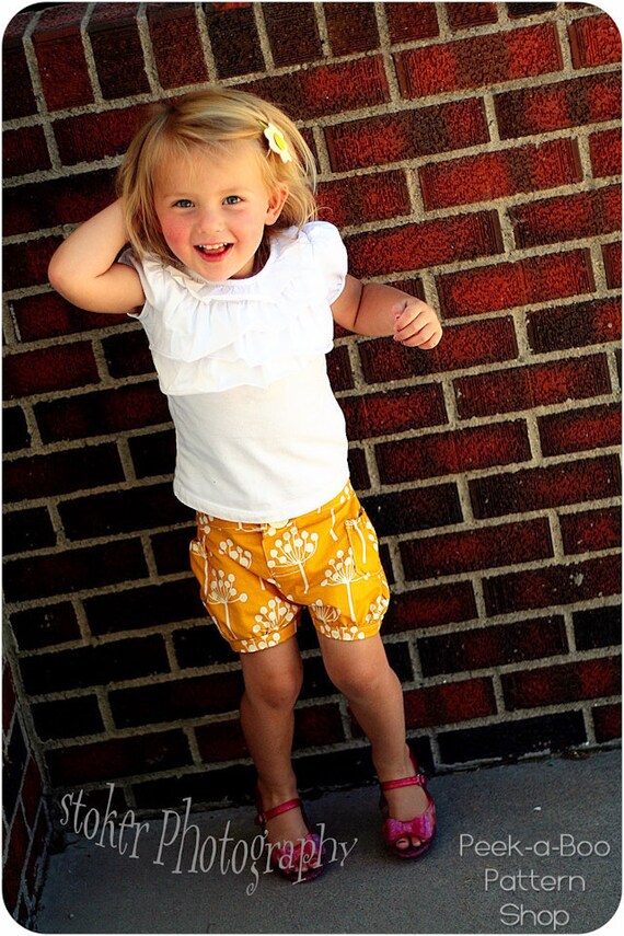 baby girl bubble shorts