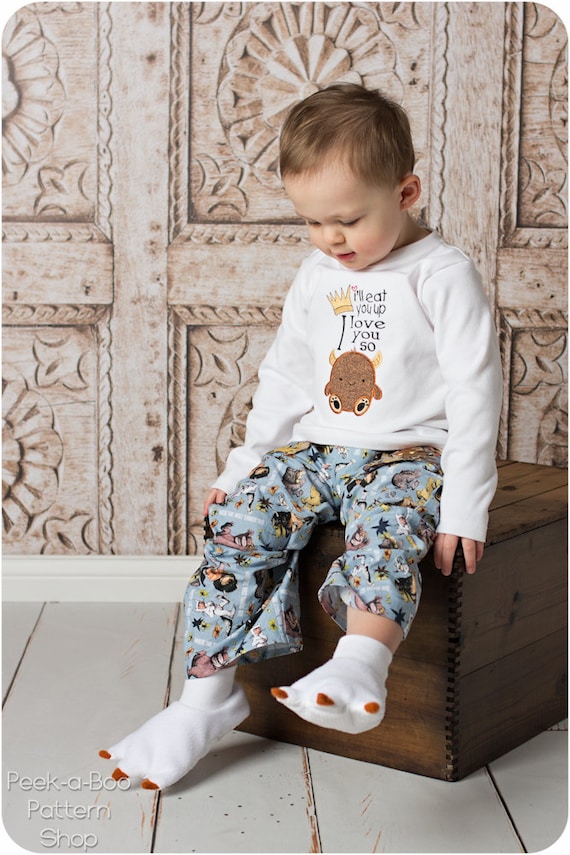 Monster feet slippers baby hotsell