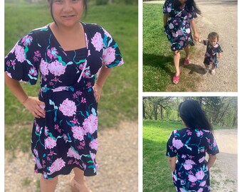 garden party dress pattern The Garden Party Blue Floral Midi Dress  Shop the Mint