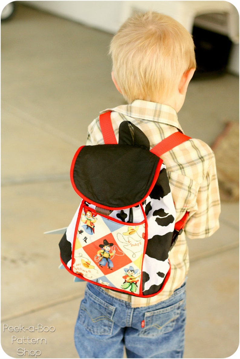 Lil' Adventurer Backpack Pattern: Kids Backpack Pattern, Toddler Backpack Pattern image 5