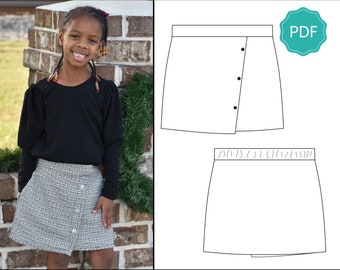 Girl's Cosette Skirt Pattern