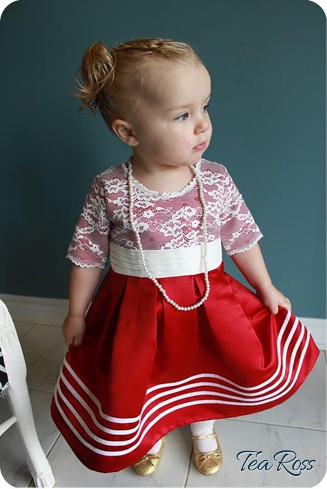 Very Merry Party Dress Sewing Pattern Pleated Dress Sewing Pattern