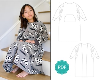 Film Nacht tragbare Decke Muster