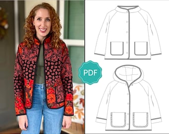 Damen Yosemite Jacke Muster