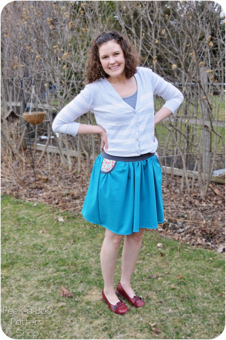 Skyline Skort: Women's Skort Sewing Pattern Women's image 4