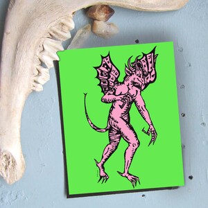 Devil Printable, Demon Digital Download, Satanic Home Decor, Satan Wall ...