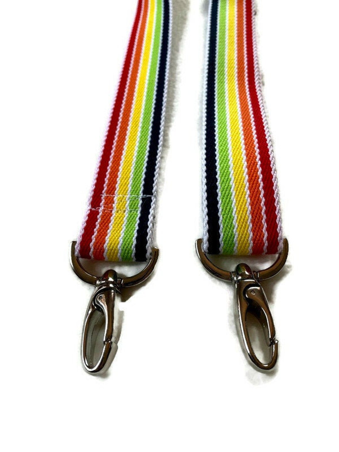 Rainbow Strap Crossbody Strap Bag Straps Rainbow Shoulder Etsy