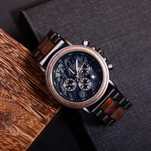 Herenhorloge,gepersonaliseerd gegraveerd herenhorloge