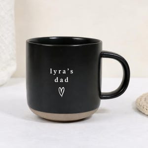Personlig mugg för nyblivna pappan, anpassad pappamugg med namn, present till första gången pappa, babyshower-present till pappa, present till blivande pappa, fars dag-mugg