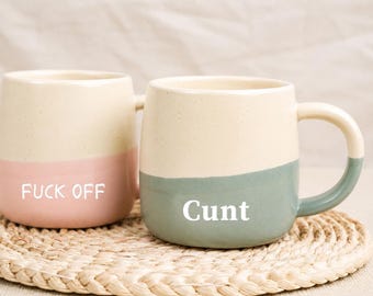 Personalisierte Tasse mit Gravur, personalisierte Tasse, lustiges Geschenk, beleidigender Becher, personalisiertes Geschenk