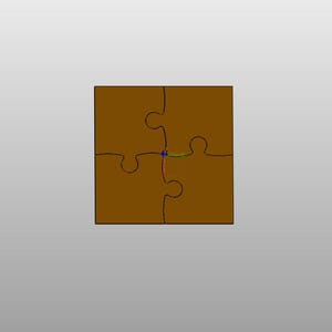 Jigsaw Puzzle Coaster Laser Cut File, Interlocking Wood Trivet Dxf Dwg Stp, Tea Cup Holder Cnc Plan