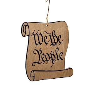 We the People Ornament #9879