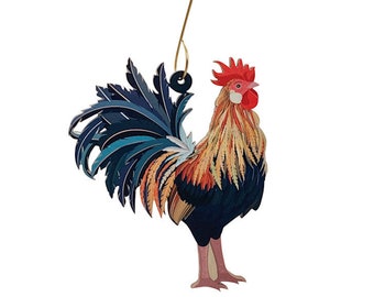 Rooster Ornament #9885