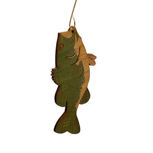 Bass Fish Ornament #9892