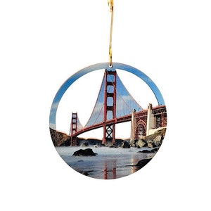 Golden Gate Bridge Ornament #S983