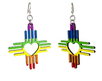 Boucles d'oreilles Zia Pride #1797