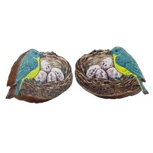 Birds Nest Stud Earrings #3103