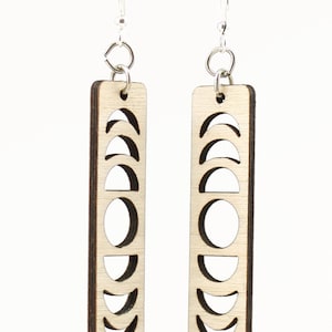 Lunar Eclipse Earrings #1594