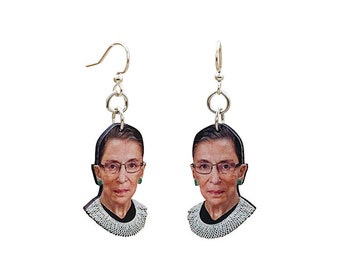 Ruth Bader Ginsburg Earrings #T002