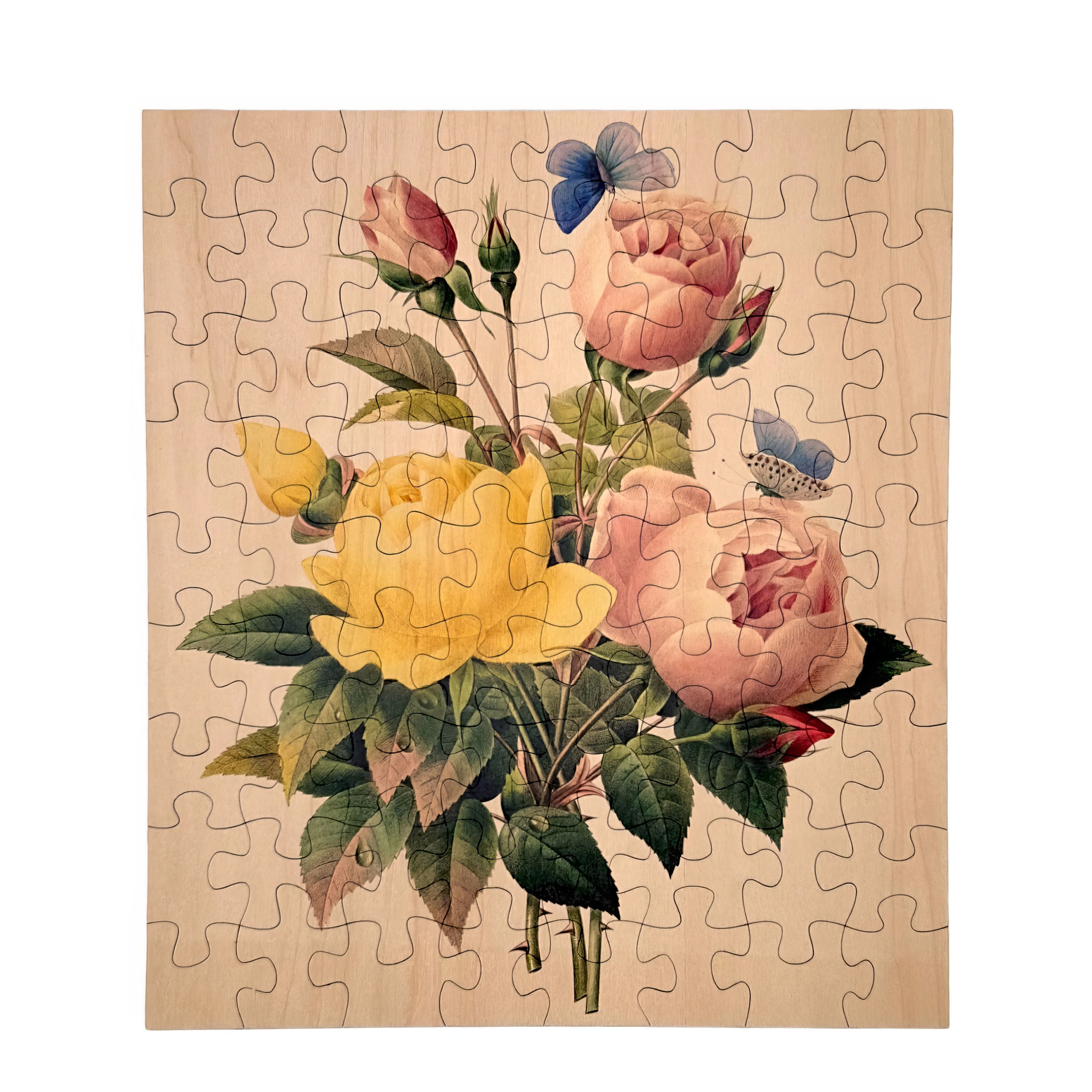 Rose Puzzle #6803 - 72pcs - Etsy
