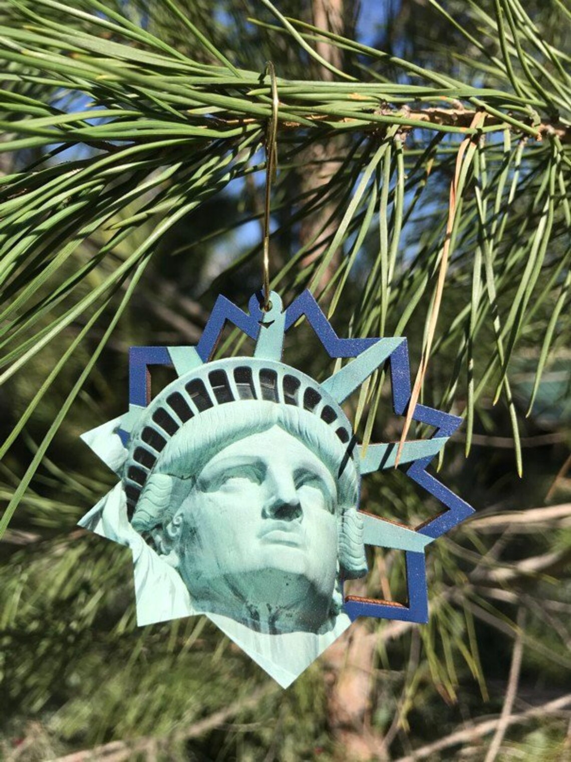 Statue of Liberty Ornament 9983 Etsy