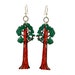 see more listings in the Green Tree Earrings section