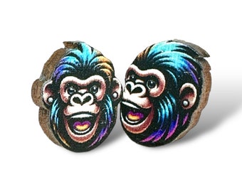 Ape Stud Earrings