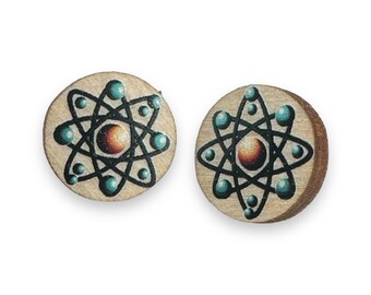 Atom Stud Earrings