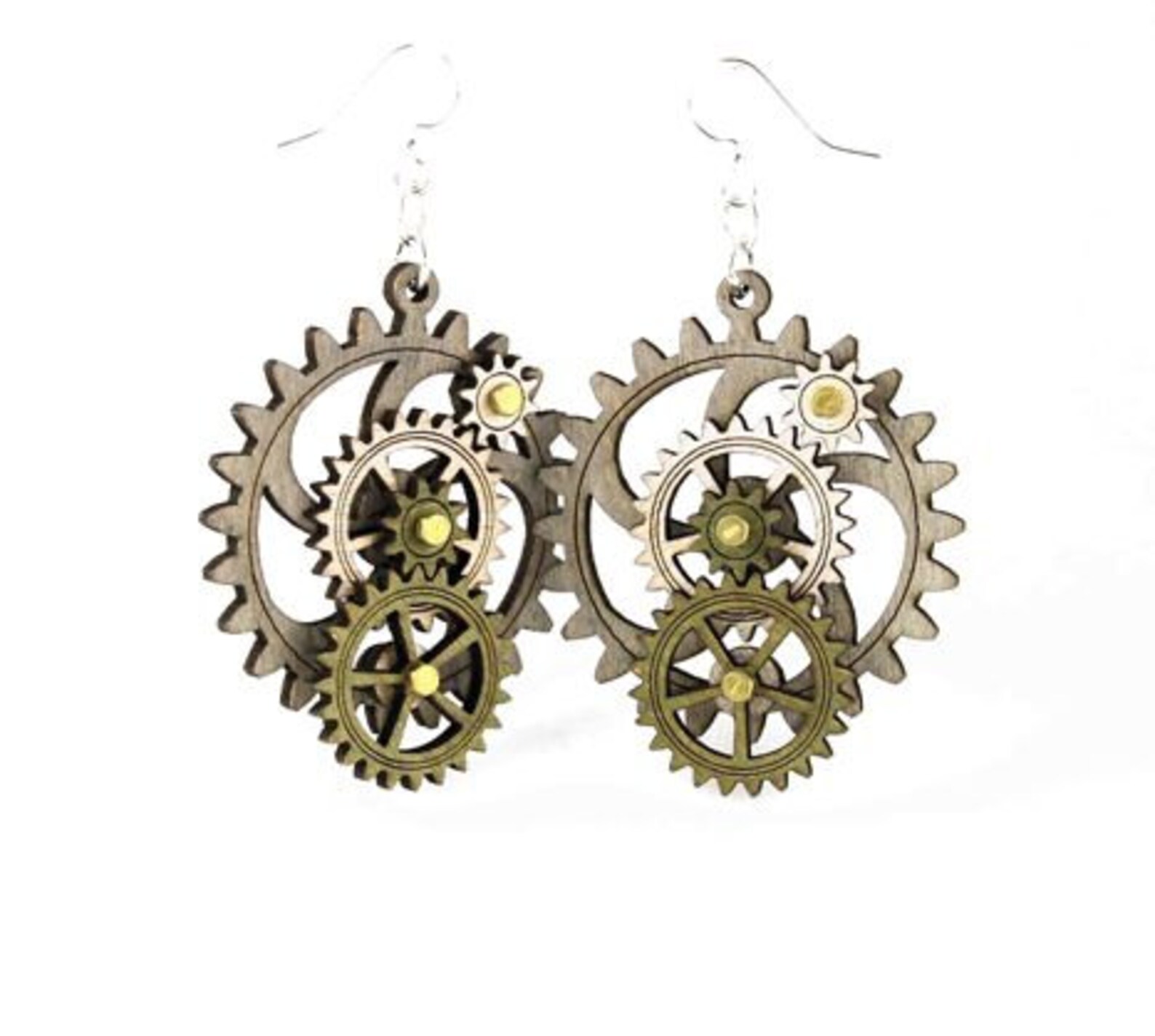 Gear Cufflinks - Graduation Gifts for Engineers