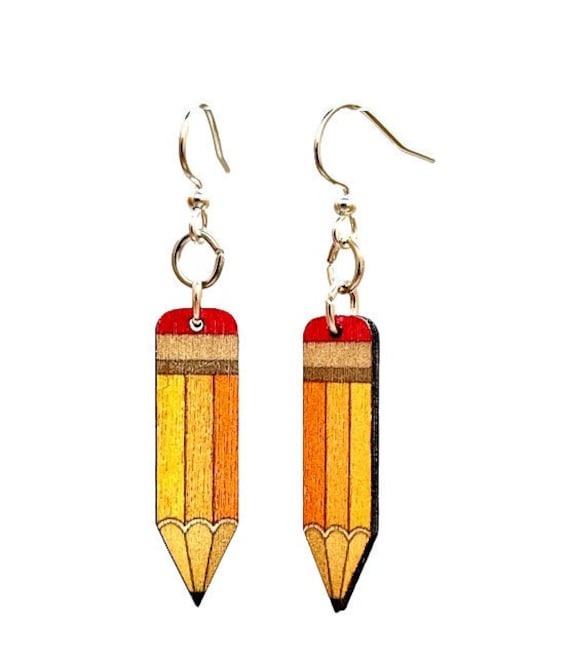 Pencil Earrings Pencil Earrings