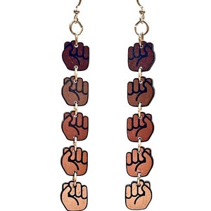 Solidarity Earrings #1010