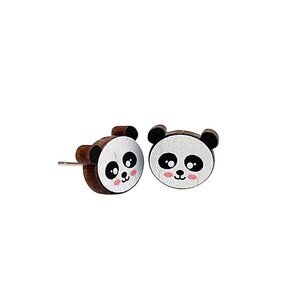 Panda Stud Earrings