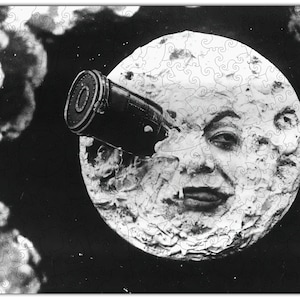 Trip to the Moon Whimsical Wooden Jigsaw Puzzle  #6768 - 252pcs