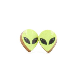 Alien Stud Earrings