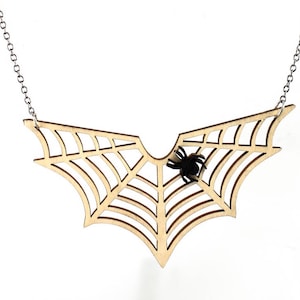 Spider Web Necklace #6150