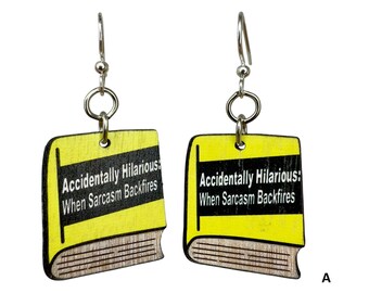 Introvert’s Little Book Club -Earring Edition