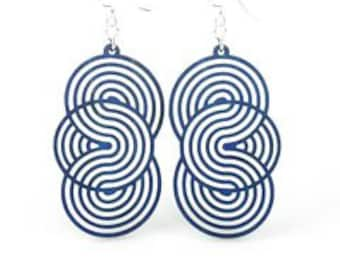 Seamless Circles - Lightweight - Eco Friendly Earrings