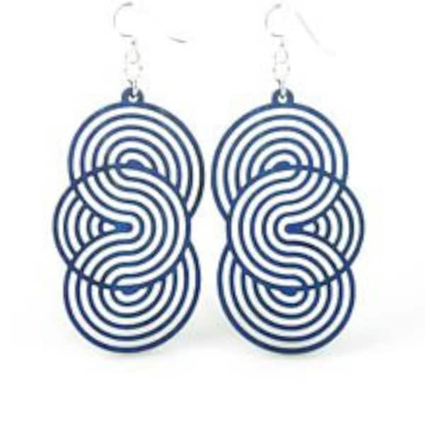 Seamless Circles - Lightweight - Eco Friendly Earrings