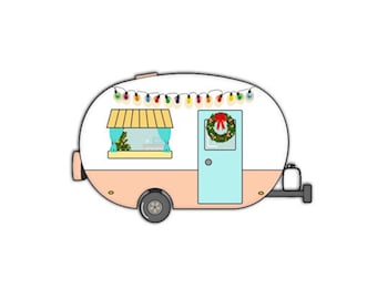 imán camper #M006