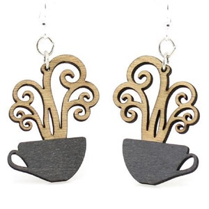 Cup of Coffee Earrings