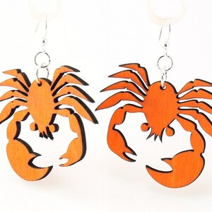 Crab, crustacean Earrings from Sustainable Resources image 3