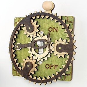 Planetary Gear Light Switch Plate