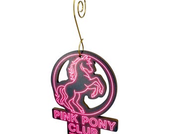I Join the Pink Pony Club this year Ornament